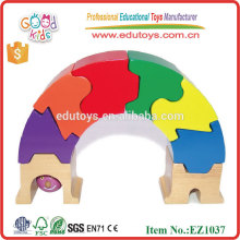 Kids Intelligence DIY Arched Bridge Unique Building Blocks Toys